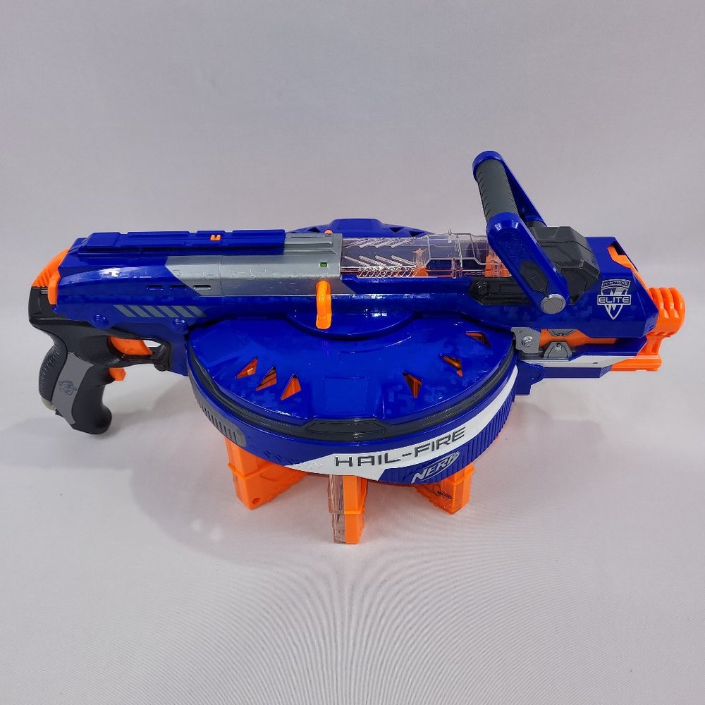 Nerf N Strike Elite Hail-Fire Foam Dart Blaster by Hasbro